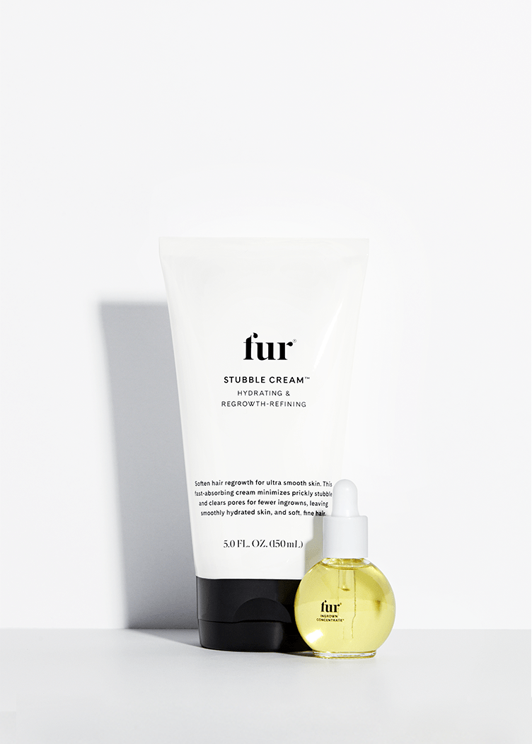 Fur | Stubble Kit | Stubble Cream & Ingrown Concentrate