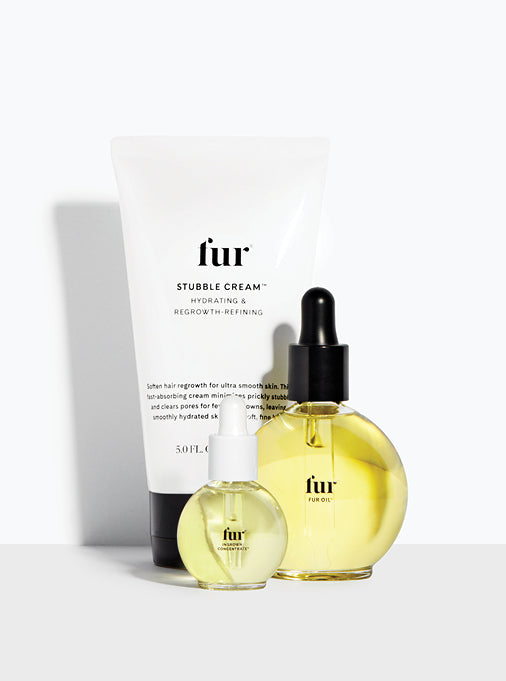 Full Frontal | Skin Care Bundle Cream, Oil, & Concentrate | Fur